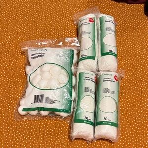 Assured Cotton Balls & Rounds - White